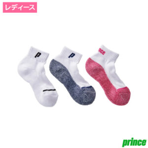 プリンス(Prince)レディース ソックス ショート 3足セット / PS307S