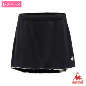 ルコック(le coq sportif)ロングテールスコート　ブラック / LN5SSK52L-BK00