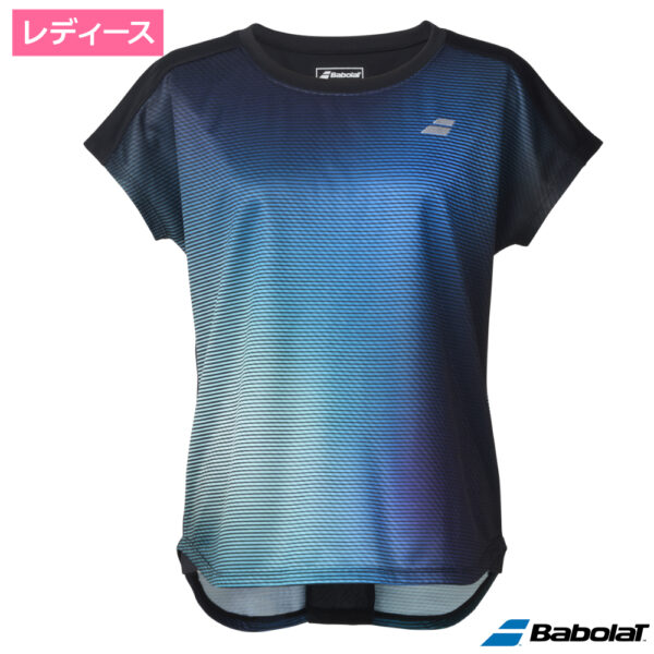 バボラ(Babolat)PURE ショートスリーブシャツ　BK00 / BWG5377-BK00