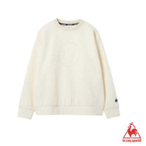 ルコック(le coq sportif)アクティブスウェット クルーネック　エッグホワイト / LT5FSW41L-WH01