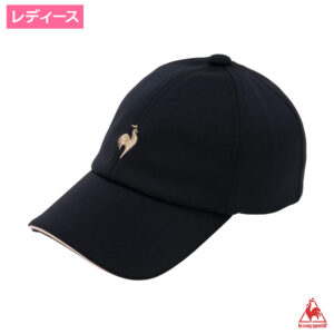 ルコック(le coq sportif)フレンチテールキャップ　ブラック / LN5SCP20L-BKBG