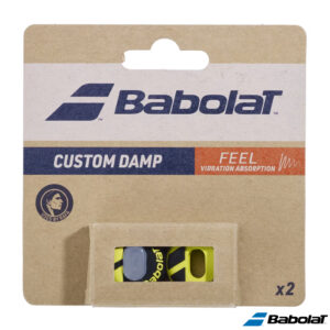 バボラ(Babolat)カスタムダンプ ×2  ブラックイエロー / 700130