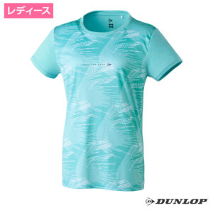 ダンロップ(DUNLOP)Tシャツ　ターコイズブルー / DAL-8521W-TB