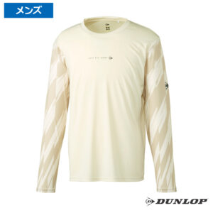 ダンロップ(DUNLOP)ロングスリーブTシャツ アイボリー DAL-8543-IVR