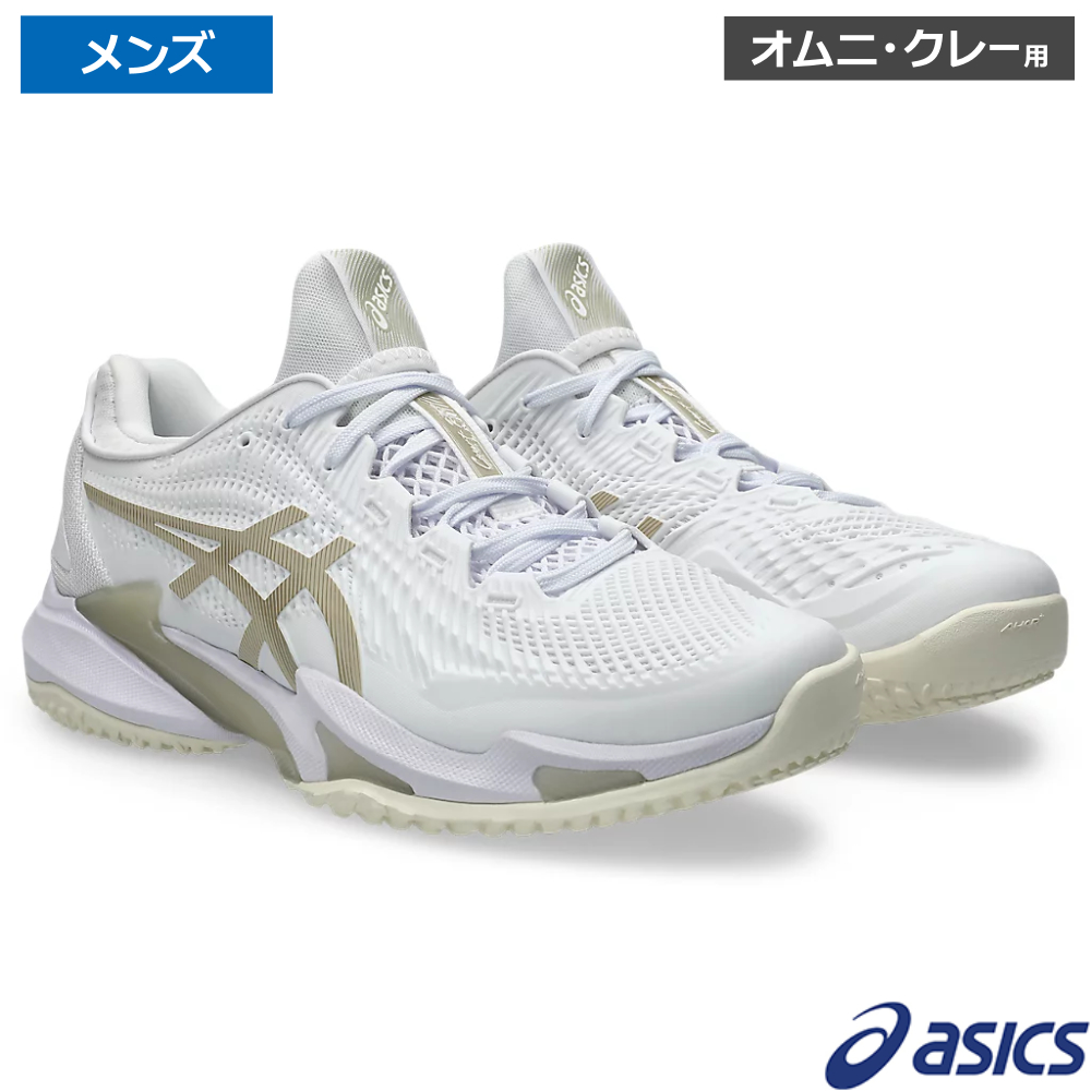 アシックス(asics)コートFF 3 OC ホワイト/パティ / 1041A369-107