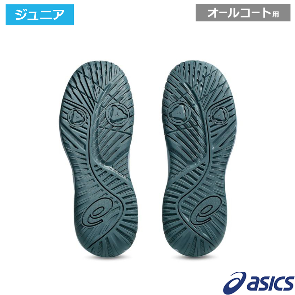 アシックス(asics)ゲルレゾリューション X GS グレーブルー/ピスタチオ / 1044A081-402 - 画像 (2)