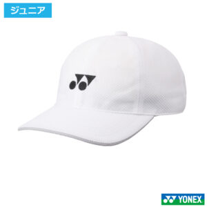 ヨネックス(YONEX)ジュニアメッシュキャップ ホワイト / 40106J-011