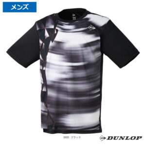 ダンロップ(DUNLOP)ゲームシャツ ブラック / DAP-1443-BLK