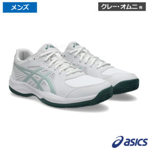 アシックス(asics)コートスライド 4 CLAY/OC ホワイト/コールドモス(102) /1041A49-102