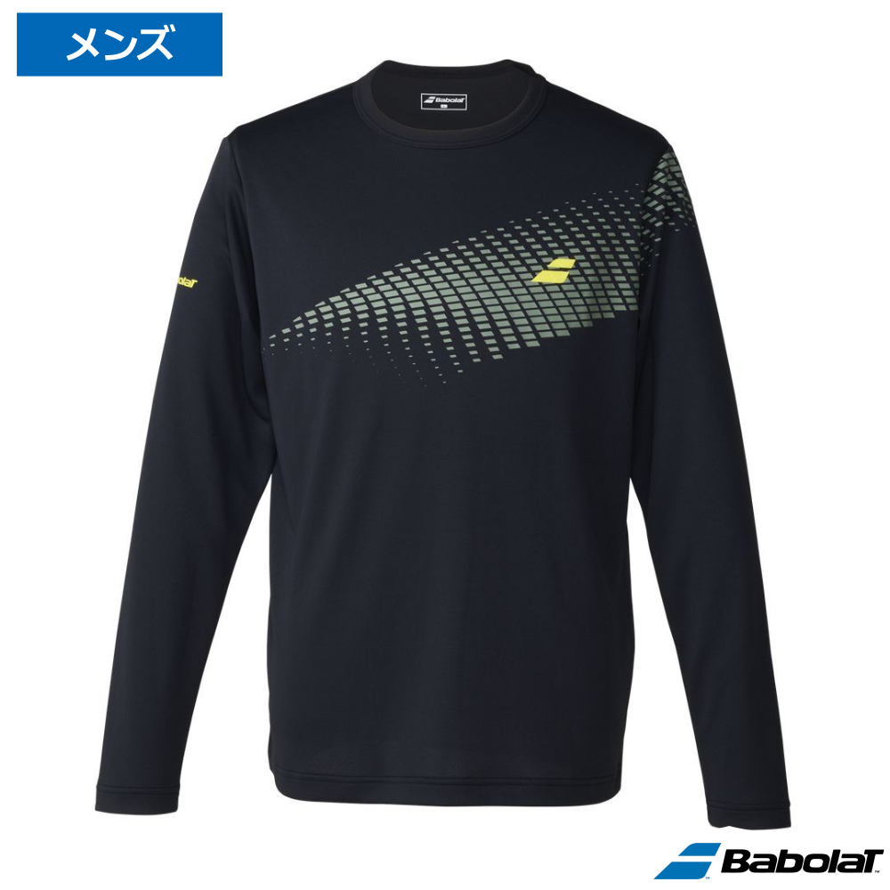 バボラ(Babolat)ロングスリーブシャツ BK00 / BUP6503-BK00