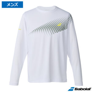 バボラ(Babolat)ロングスリーブシャツ WH00 / BUP6503-WH00