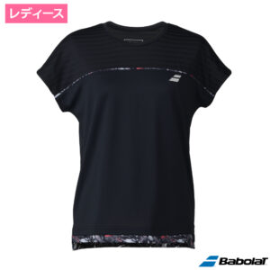 バボラ(Babolat)CLUB ショートスリーブシャツ BK00 / BWG6331C-BK00