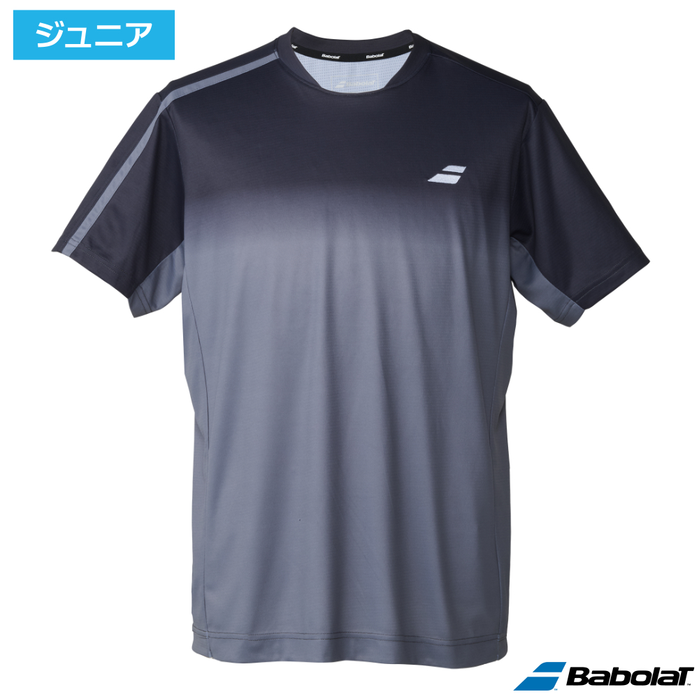 バボラ(Babolat)CLUB ショートスリーブシャツ ジュニア BK00 / BJG6340C-BK00