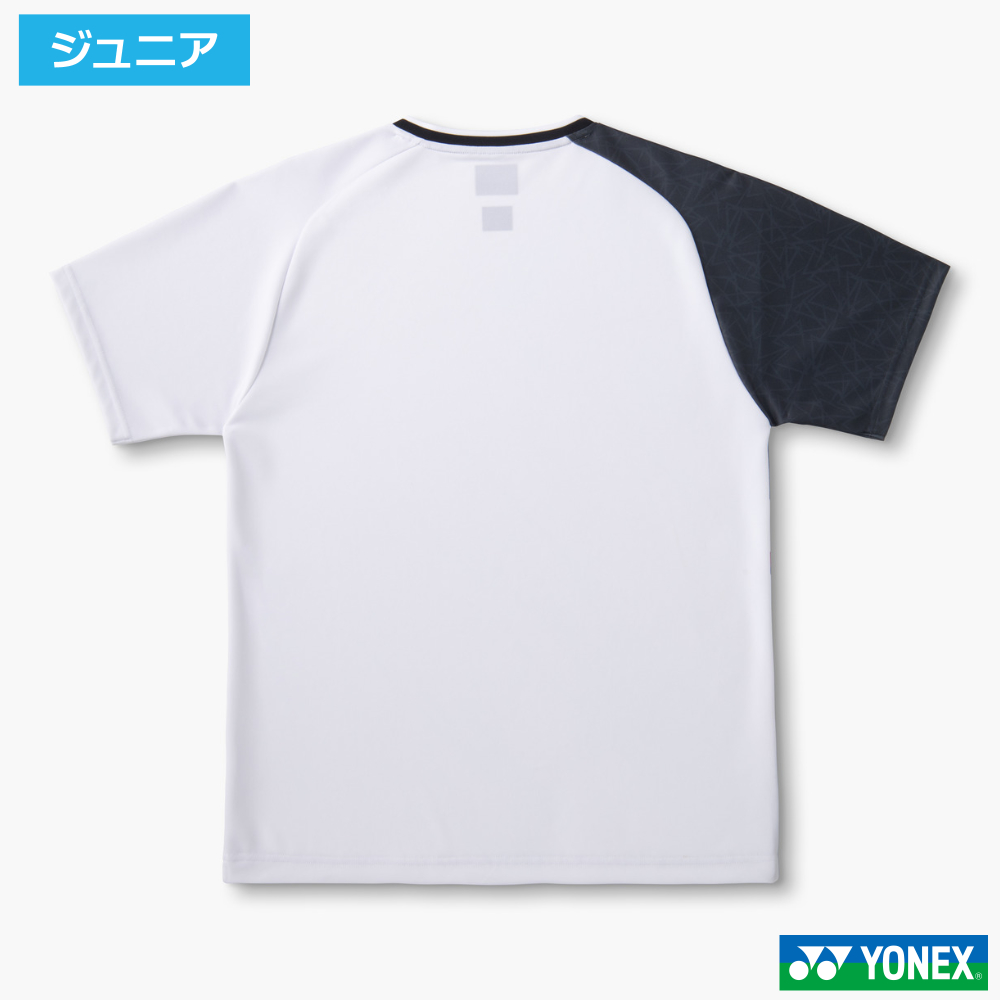 ヨネックス(YONEX)ジュニアゲームシャツ ホワイト(011) / 10747J-011