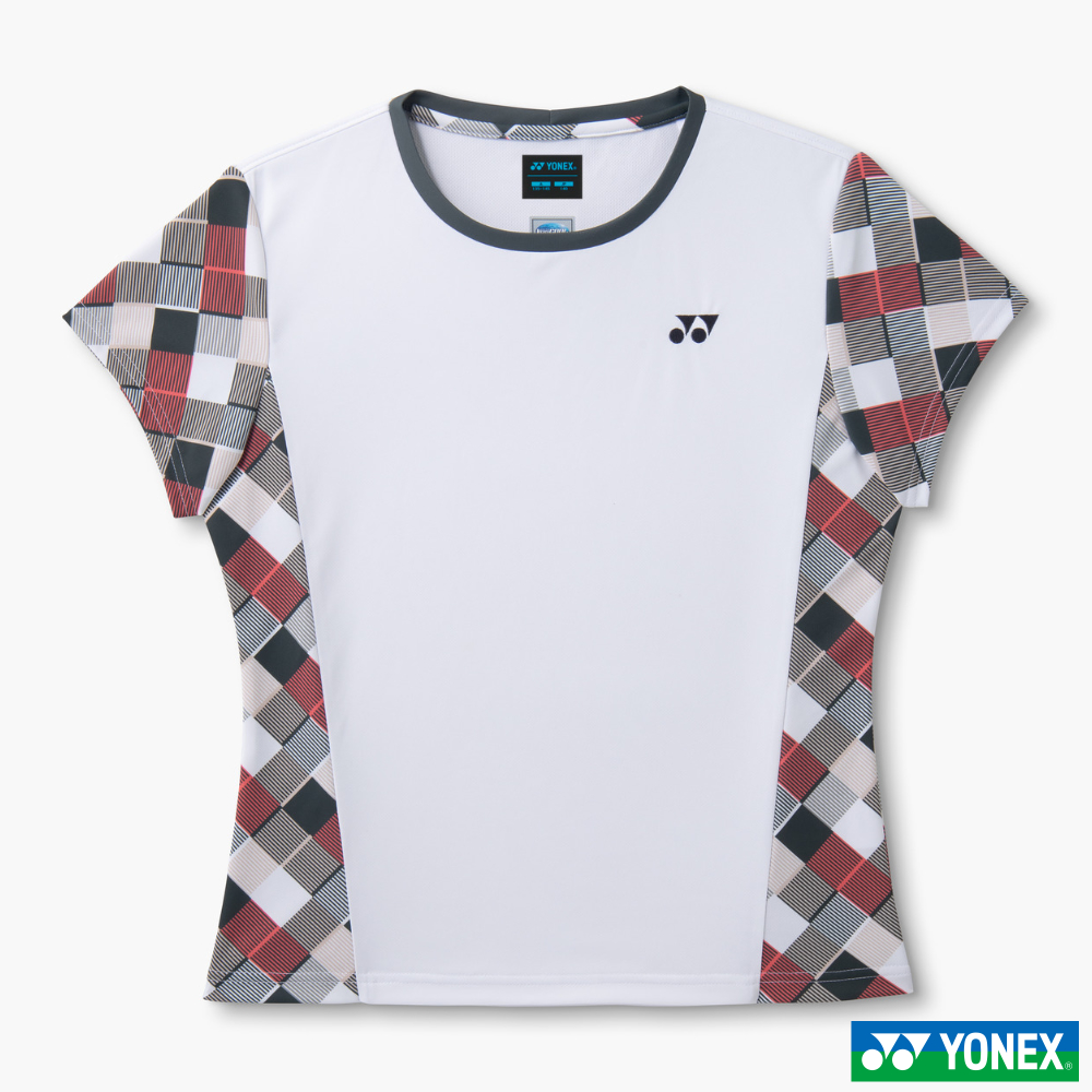 ヨネックス(YONEX)ジュニアゲームシャツ ホワイト(011) / 20987J-011