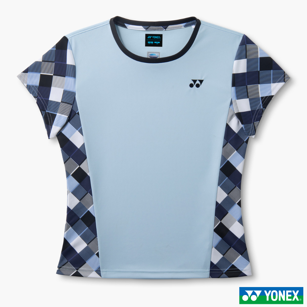 ヨネックス(YONEX)ジュニアゲームシャツ パステルブルー(664) / 20987J