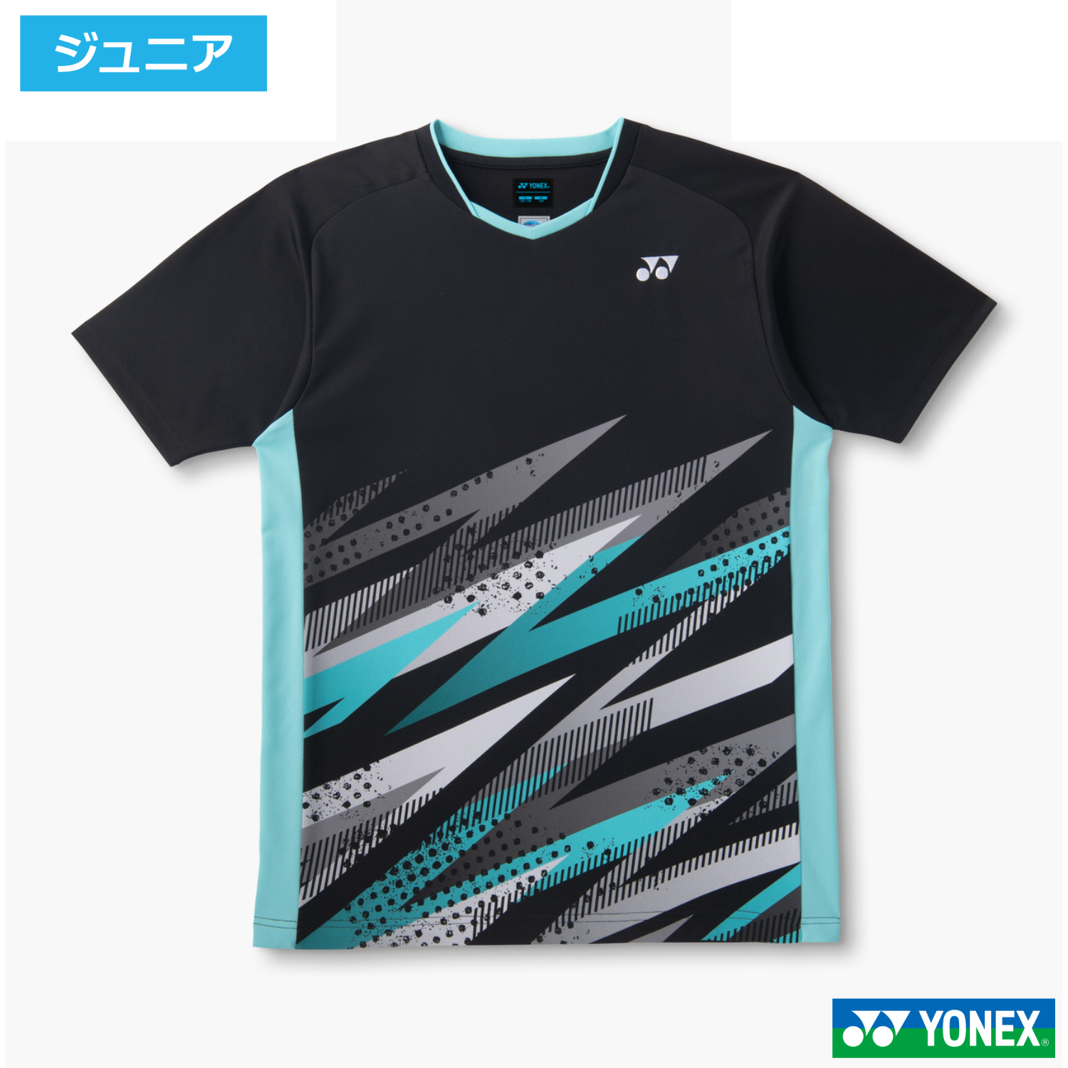 ヨネックス(YONEX)ジュニアゲームシャツ ブラック(007) | テニストピア