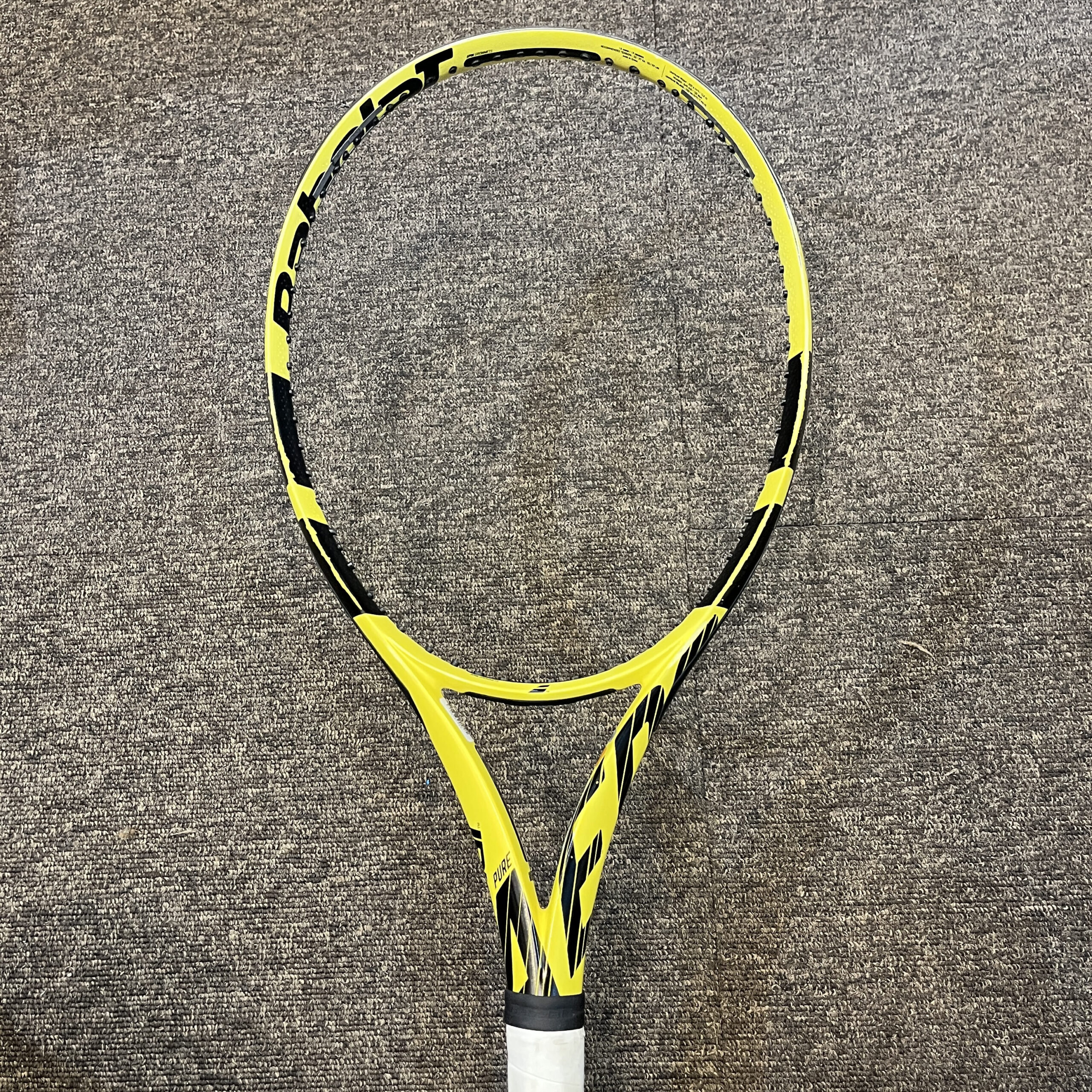 【中古TTS委託販売】Babolat ピュアアエロ (2019) G1 テニストピアSPEC-Ⅳ 2本目【当ジュニア吉本楽使用】