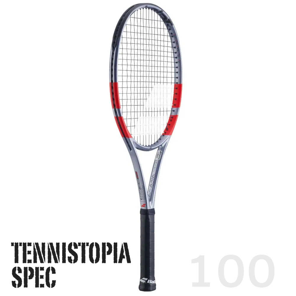 Babolat ピュアストライク100 メタリックグレー（2025）テニストピアSPEC