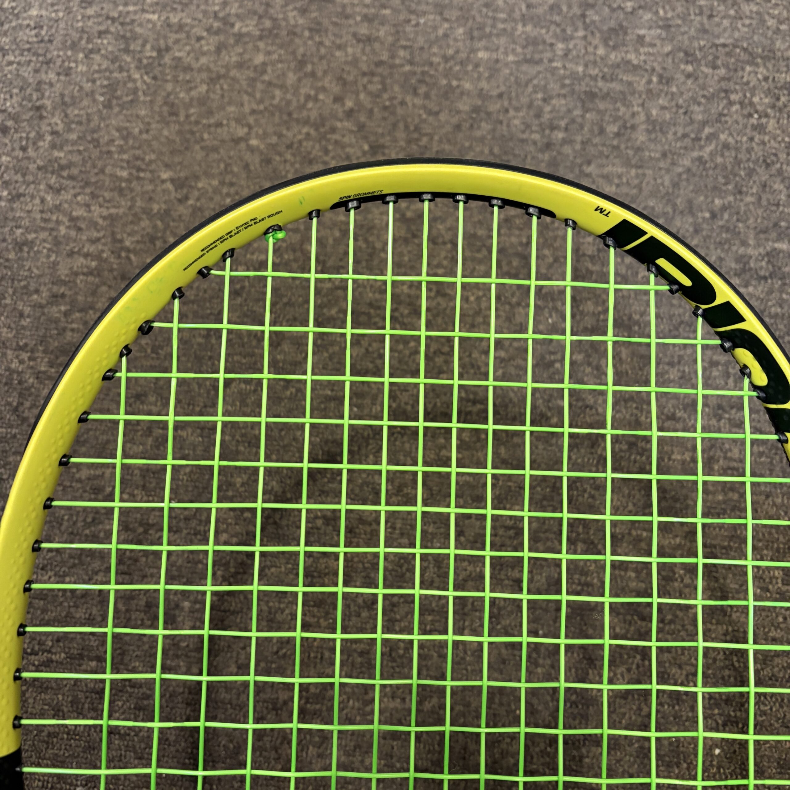 【中古TTS委託販売】Babolat ピュアアエロ ツアー(2019) G3 TTS-Ⅲ 一本目 - 画像 (7)