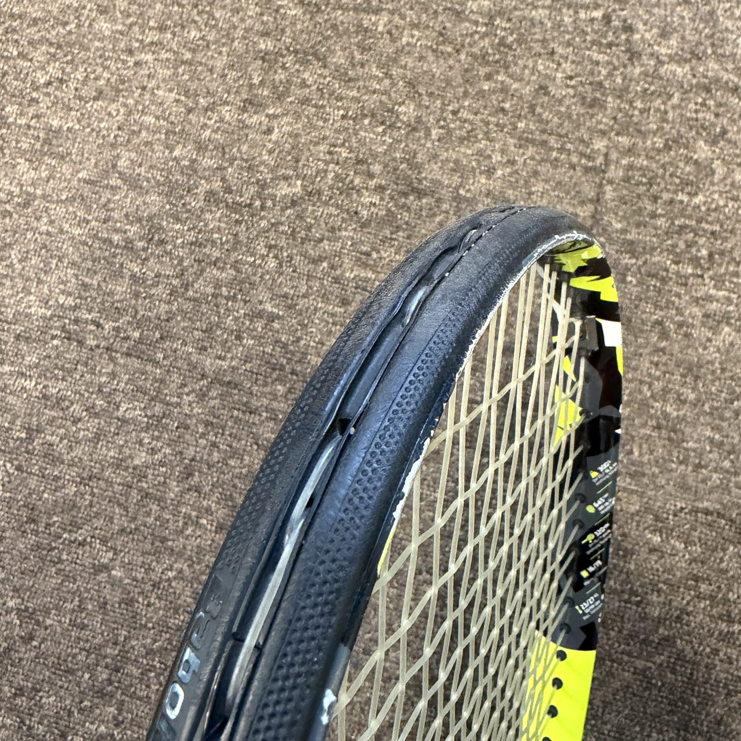 【中古TTS委託販売】Babolat ピュアアエロ (2023)G1 TTS-Ⅱ - 画像 (8)