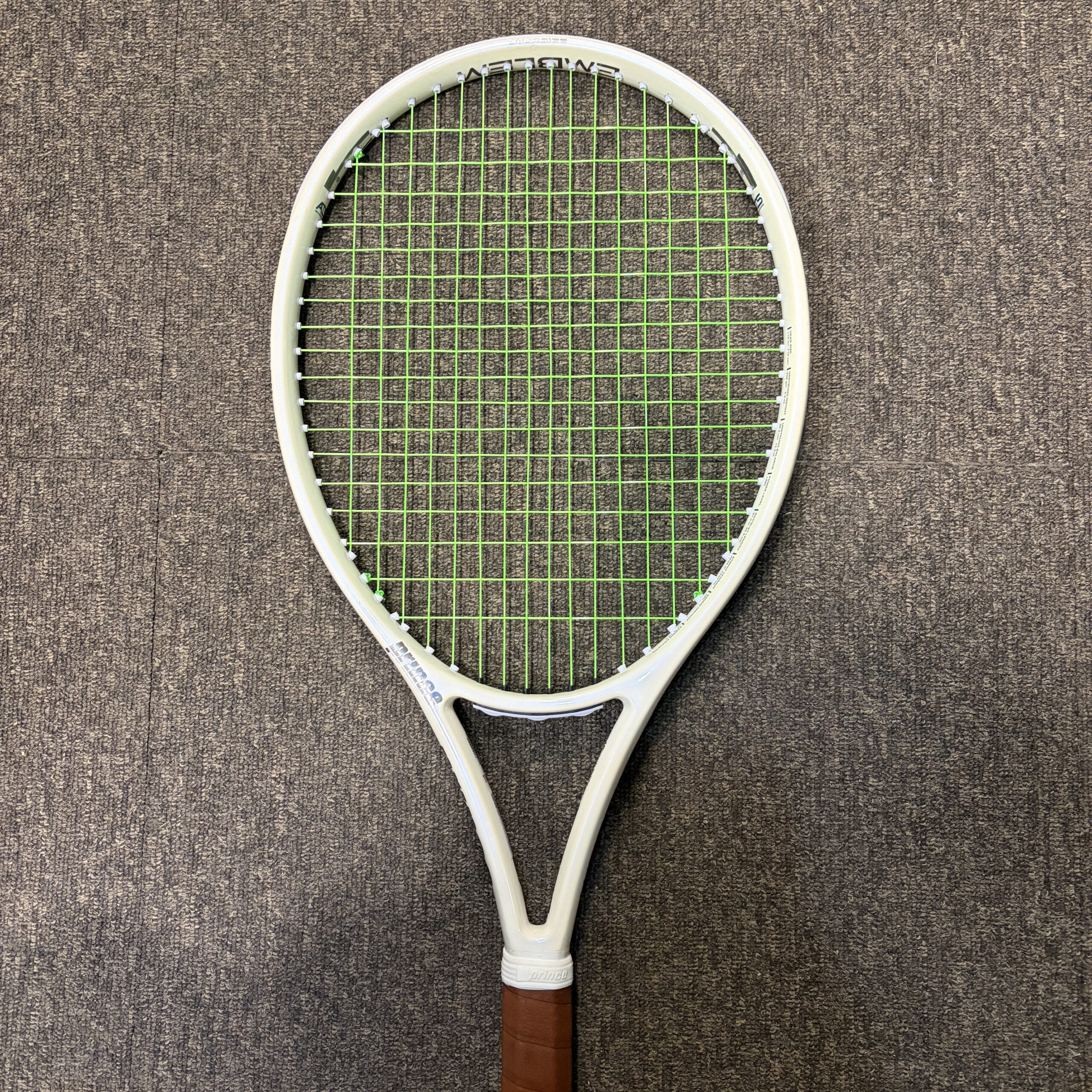 【中古TTS委託販売】Prince エンブレム110 バニラホワイト G5 TTS-Ⅱ